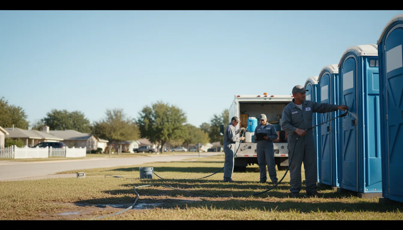Long-Term Portable Toilet Rental in Carlisle, IN near me